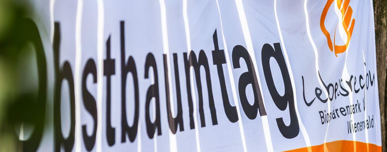 Obstbaumtag-Banner