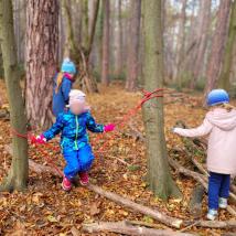 Kinder schaukeln