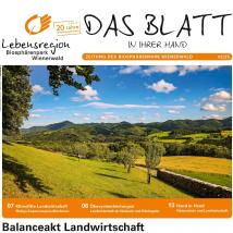 Das Blatt 2025/2 Balanceakt Landwirtschaft